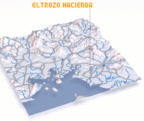 3d view of Hacienda El Trozo